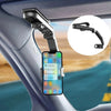 360° Rotating Rearview Mirror Phone Holder – Multifunction Car Phone Carrier