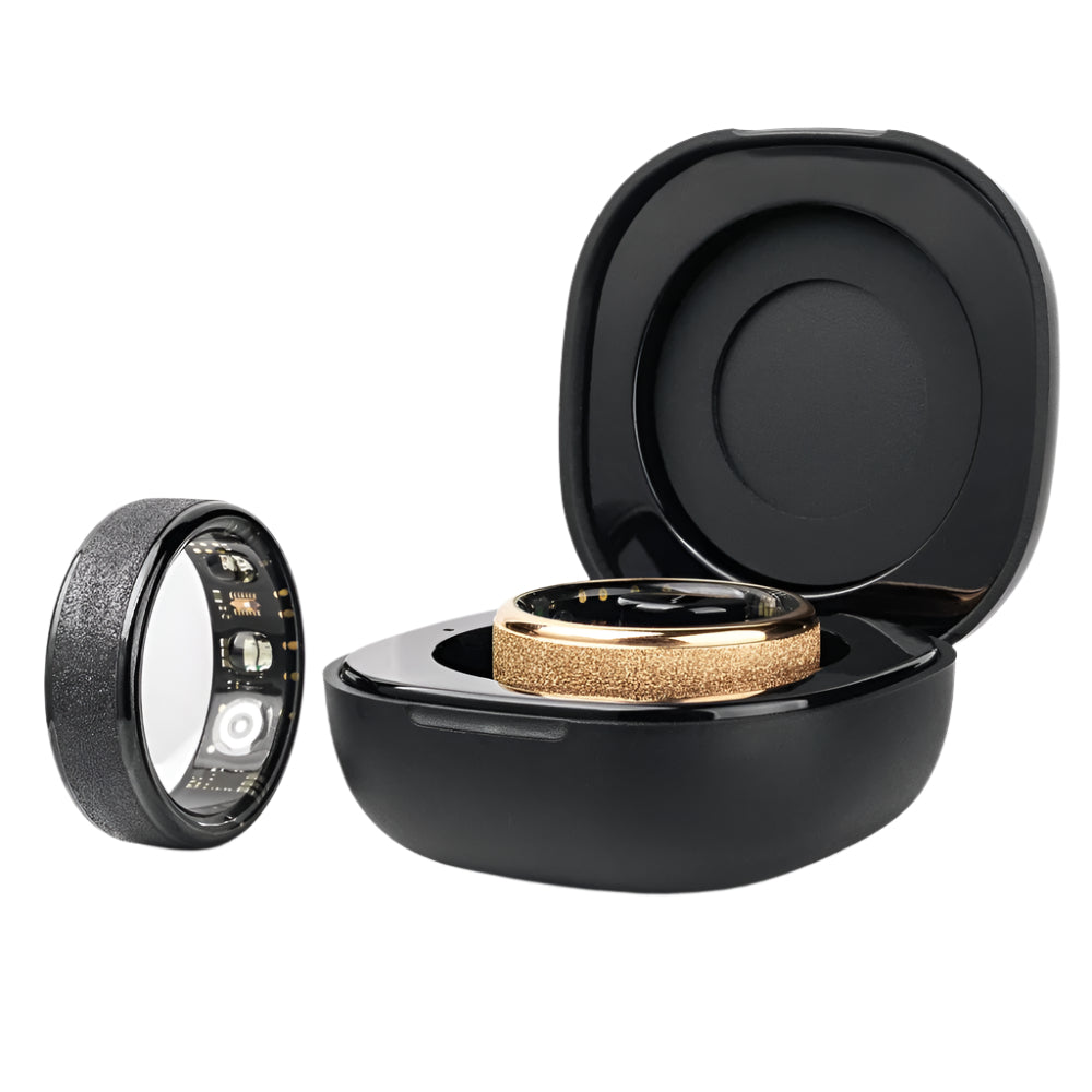 Smart Ring with Charging Case