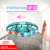 UFO Flying Ball Drone Toy – Hand-Controlled Gesture Induction Hover Saucer for Kids with LED Lights