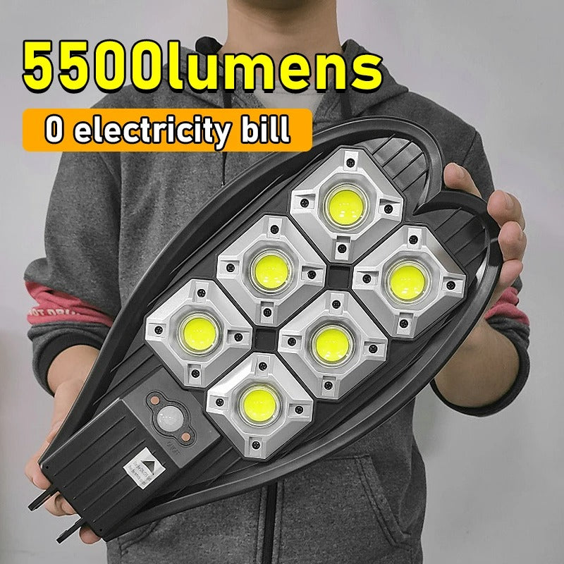 Newest Powerful Solar Lights Outdoor – Motion Sensor, Waterproof Solar