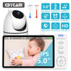 5.0-Inch Video Baby Monitor – Wireless Pan-Tilt Camera