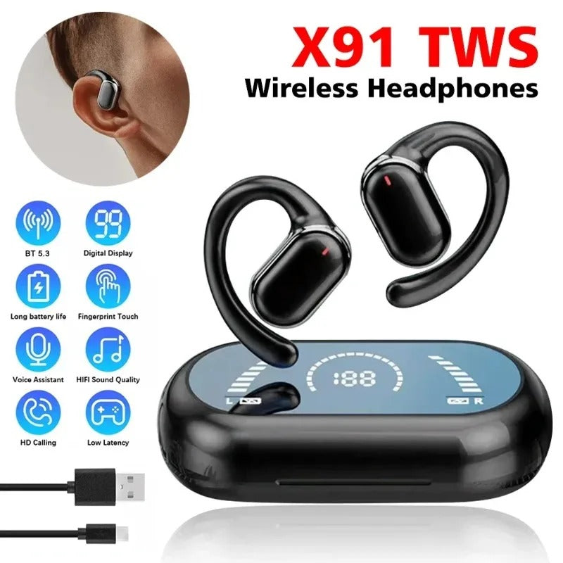 Earhook Earphones Bluetooth