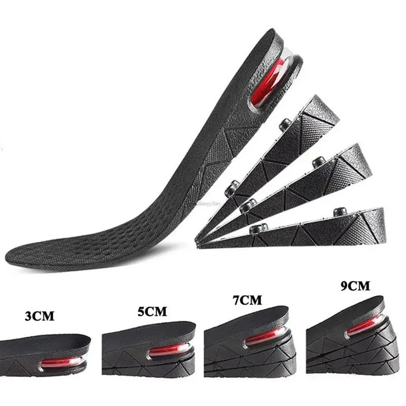 Adjustable 3-9cm Elevator Shoe Inserts for Men and Women