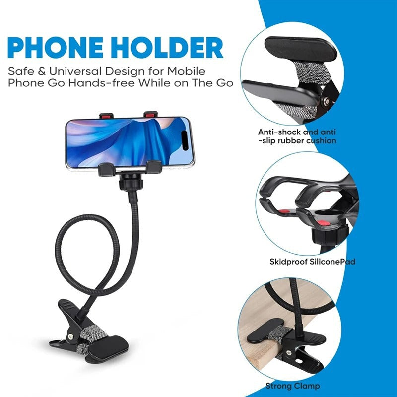 360-Degree Rotating Phone Holder – Flexible and Universal