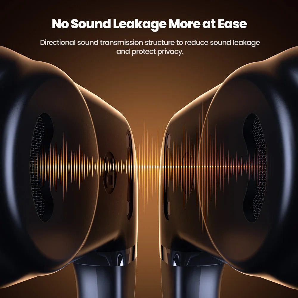 Open-Ear Wireless Earphones Noise Cancelling and Waterproof