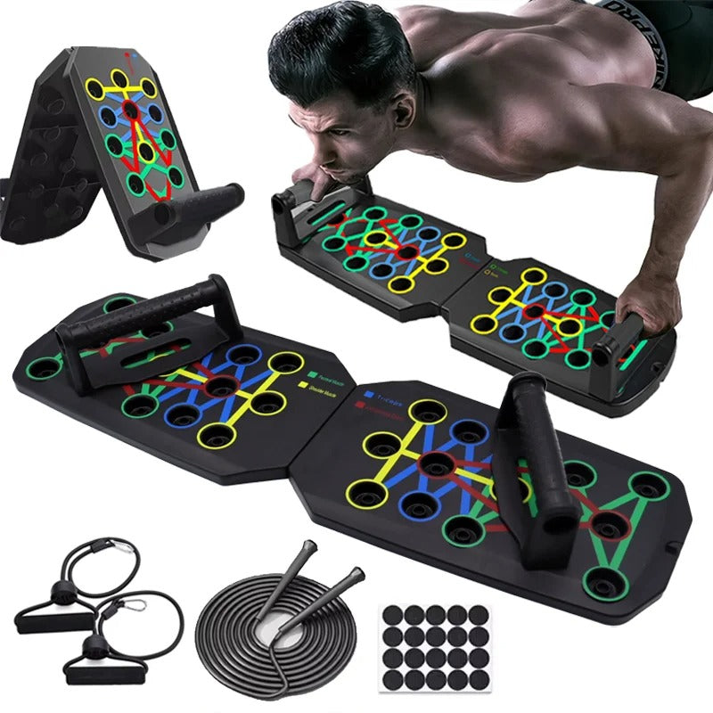 Portable Push-Up Board Set – Foldable Multifunctional