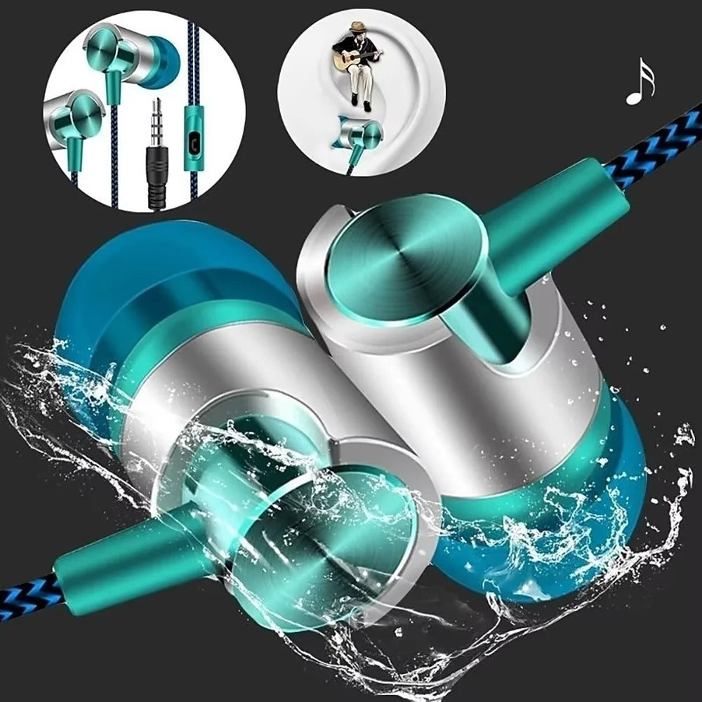 Hi-Fi Wired In-Ear Earphones with Noise Cancellation & Ergonomic Design