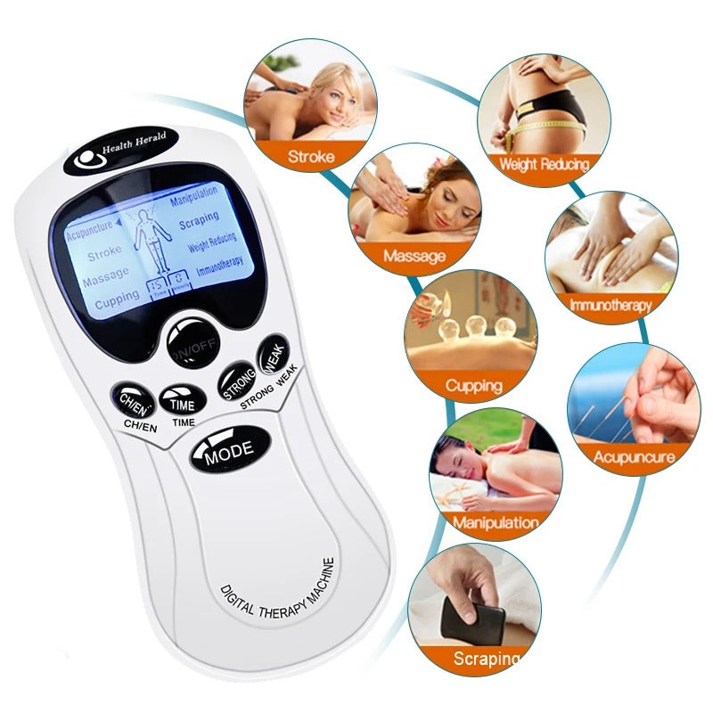 TENS Electronic Pulse Muscle Stimulator Physiotherapy Pain Relief Device