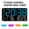 Large Digital Wall Clock