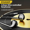 3.5mm Wired Earphones – In-Ear Headset with Mic