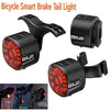 Smart Bicycle Brake Tail Light – USB Rechargeable