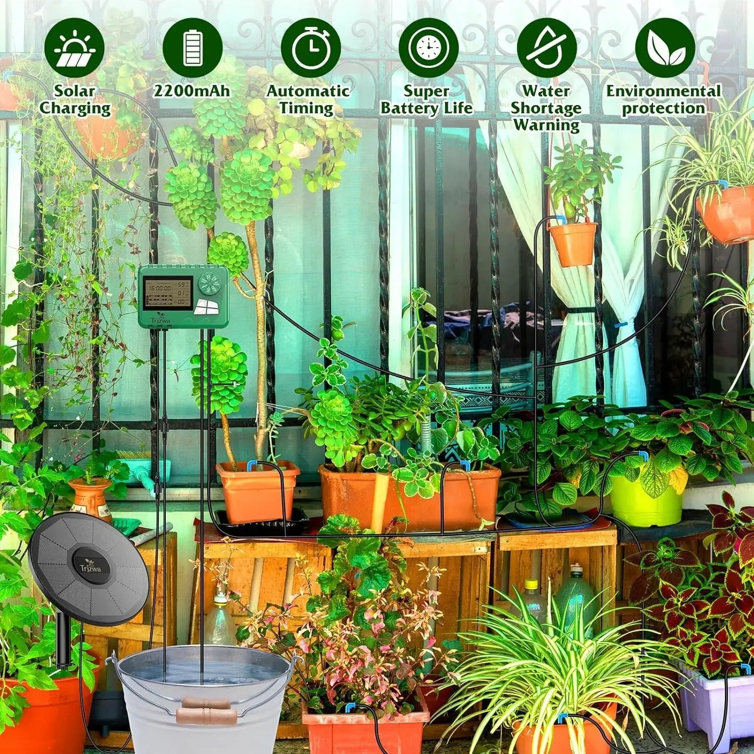 Solar Drip Automated Irrigation System