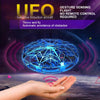 UFO Flying Ball Drone Toy – Hand-Controlled Gesture Induction Hover Saucer for Kids with LED Lights