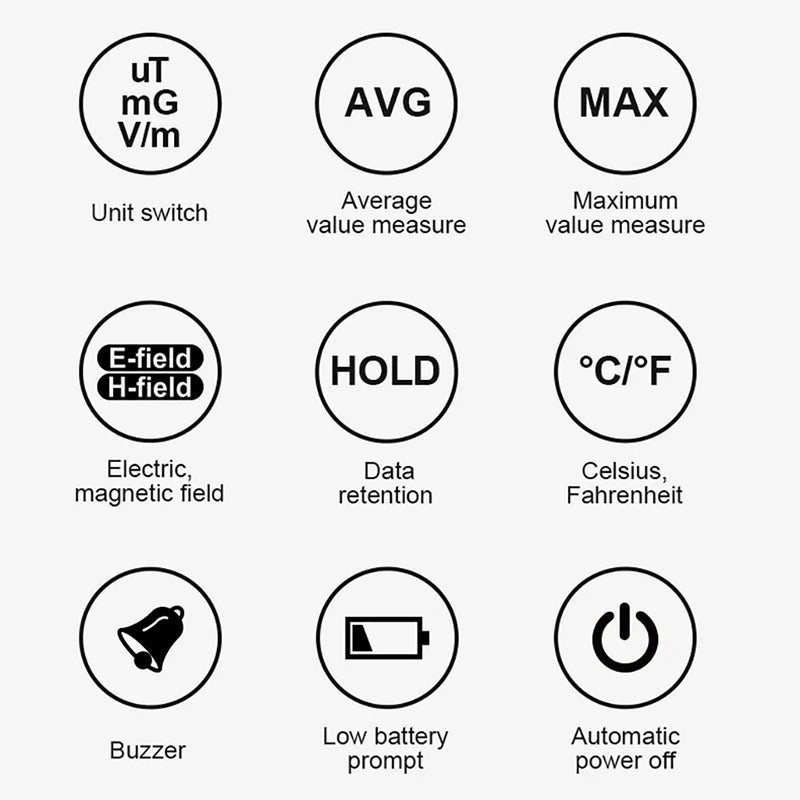 EMF01 Electromagnetic Radiation Detector