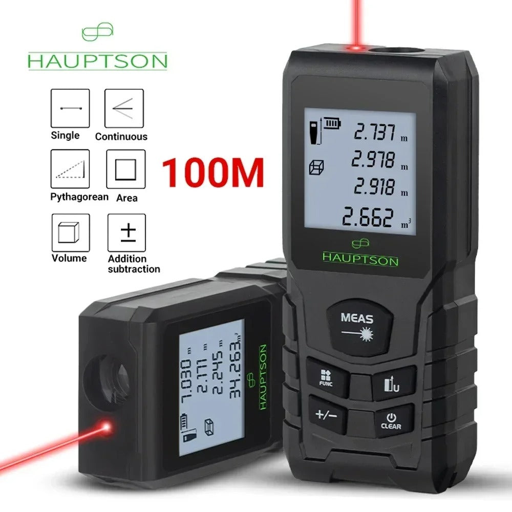 100M Laser Rangefinder – Digital Distance Measuring Tool for Building