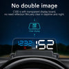 Newest C500 OBD2 Car HUD Digital Display – Water Temperature, Speed, Turbo, RPM Gauge, GPS Smart On-board Computer, T900 Head-Up Meter