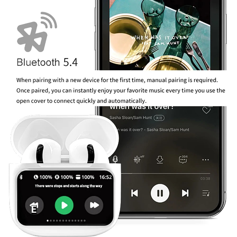 TWS Wireless Earbuds with Touch Control