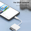 3-in-1 Type-C Card Reader Adapter SD/TF Memory Card Reader & USB OTG Converter