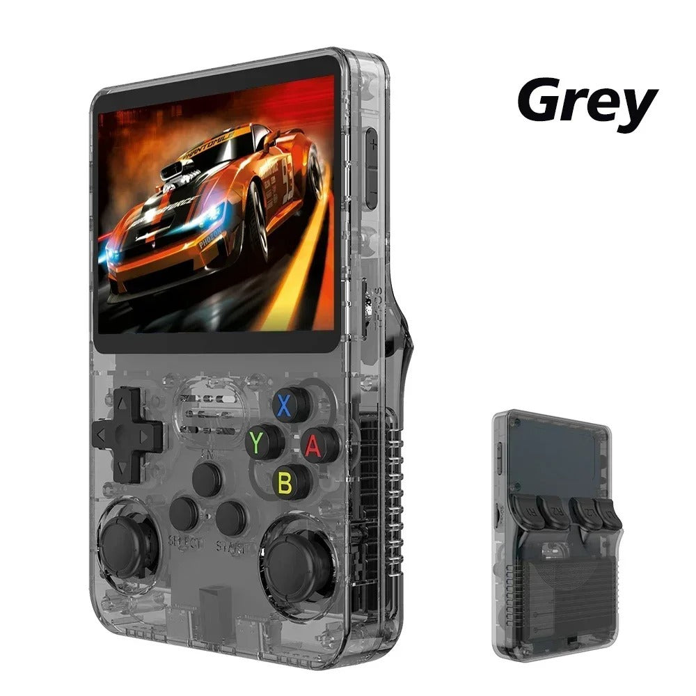 Retro Handheld Game Console with 3.5-Inch IPS Screen, Portable Video Player