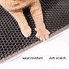 Cat Litter Mat Double-Layer Waterproof Trapping Pad with Urine Protection