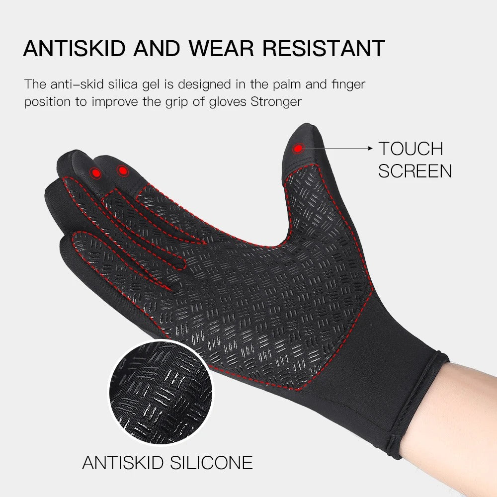 ArcticTouch™ Waterproof Winter Gloves – Touchscreen Warmth