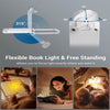 Mini LED Reading Clip Light – USB Rechargeable and Portable Night Light