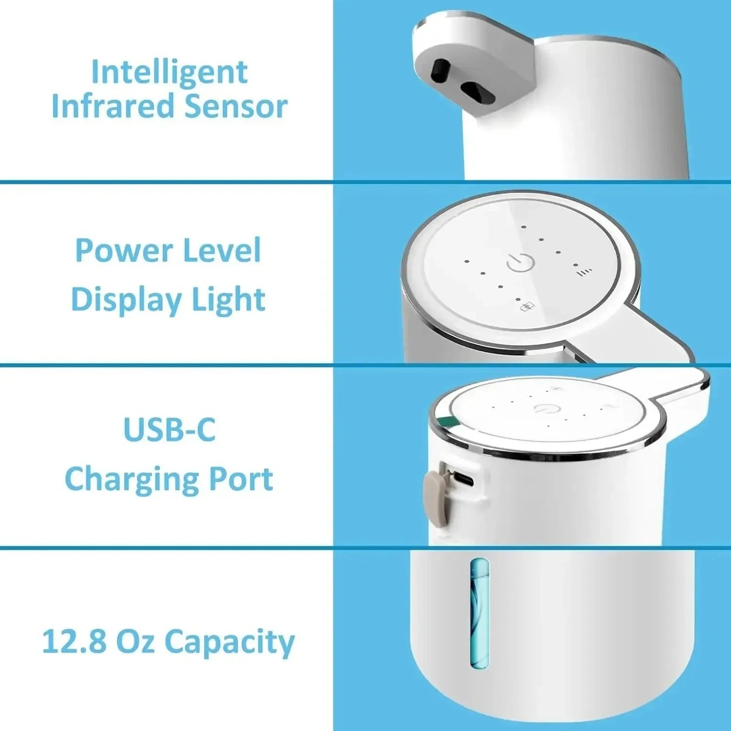 Ecological Touchless Automatic Foaming Soap Dispenser