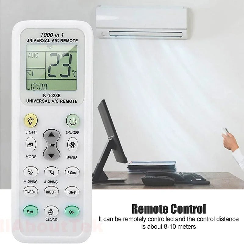 Universal Air Conditioning Remote with LCD Display