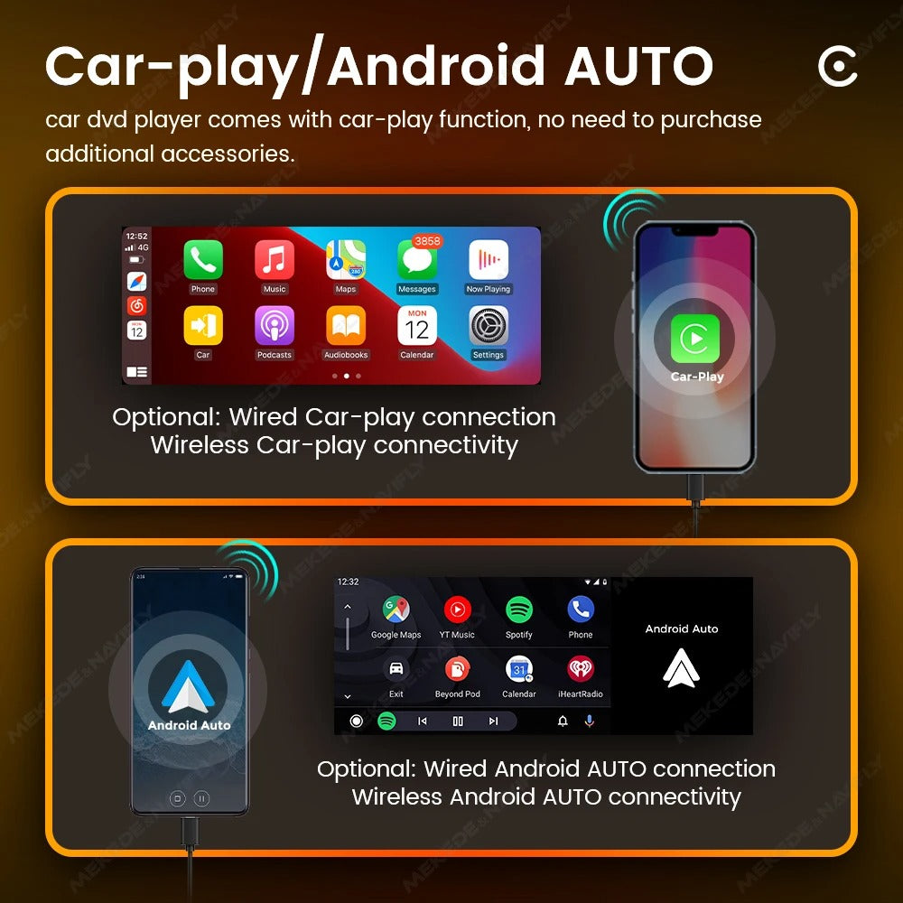 Car Stereo – CarPlay & Android Auto Multimedia MP5 Player