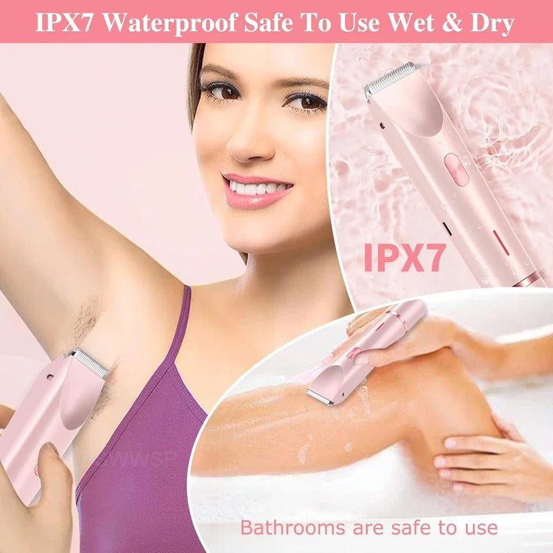 Painless Electric Women’s Shaver Epilator for Face and Body