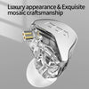 Wired In-Ear HiFi Monitor Earphones – Noise Cancelling Sport & Gaming Headset with Deep Bass