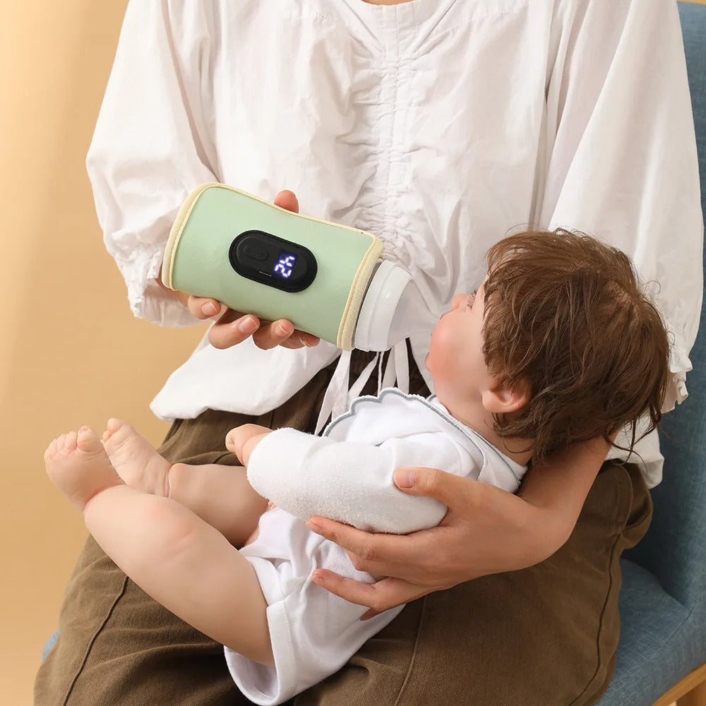 Portable Baby Milk Warmer – USB Nursing Bottle Heater