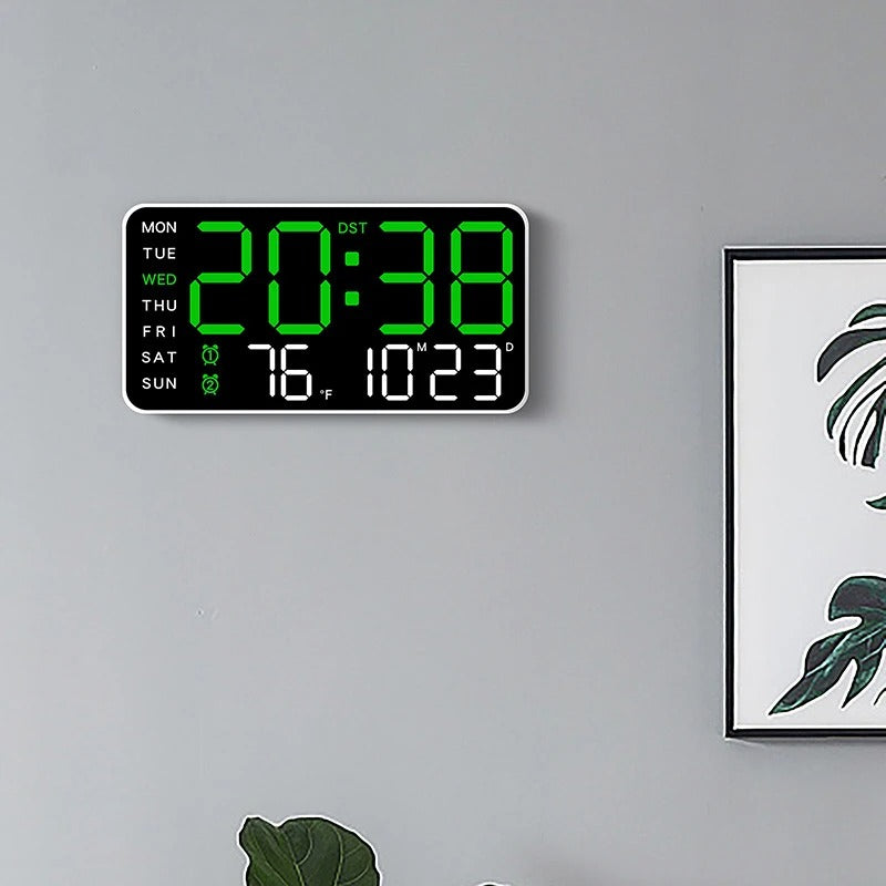 Large Digital Wall Clock