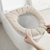 Warm Soft Toilet Seat Cover – Washable Acrylic Closestool Lid Mat for Bathroom Comfort & Home Decor
