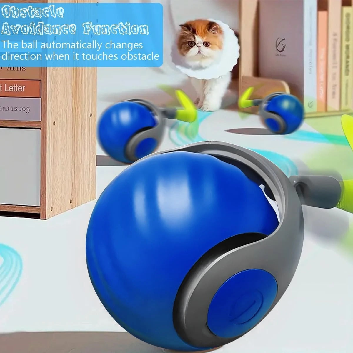 Smart Interactive Motion Toy Ball for Cats & Dogs