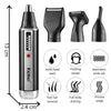 4-in-1 Rechargeable Nose & Beard Trimmer