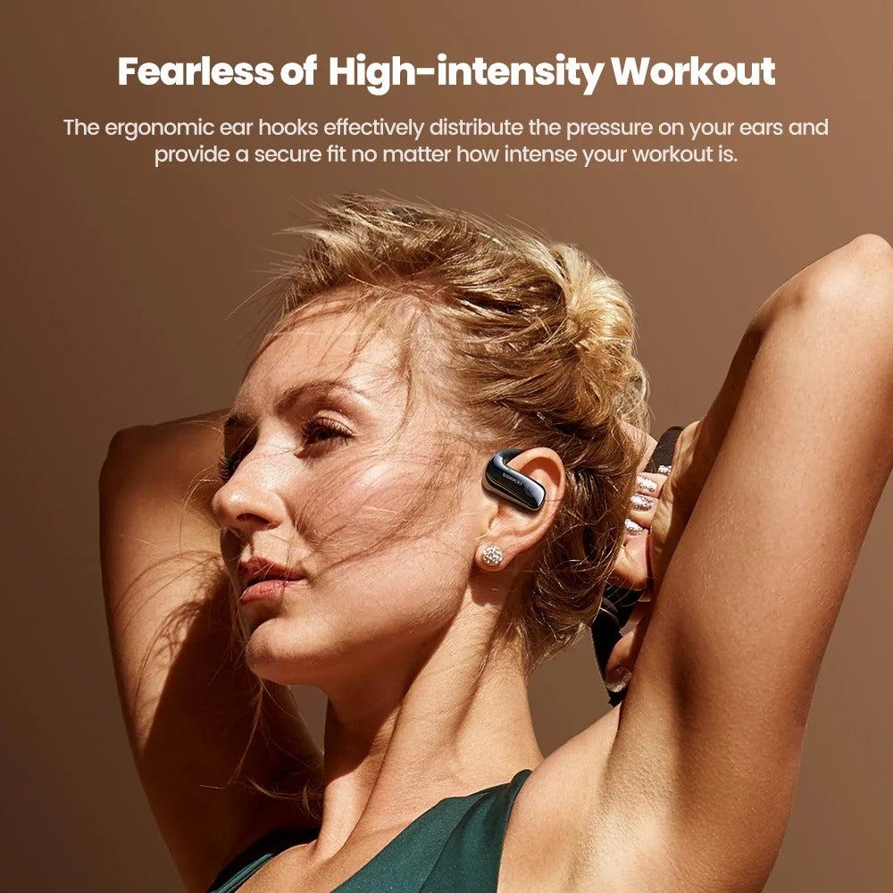 Open-Ear Wireless Earphones Noise Cancelling and Waterproof