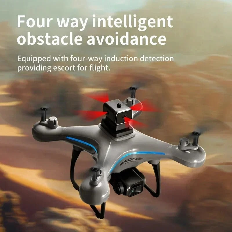 8K Drone – Dual-Camera RC Quadcopter with Obstacle Avoidance & Optical Flow