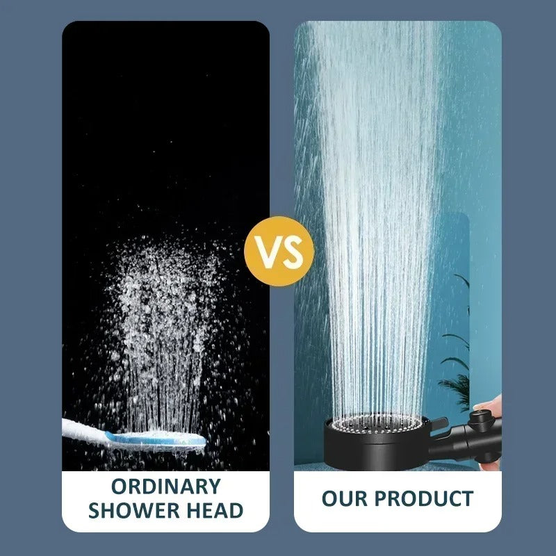 5-Mode High Pressure Shower Head – Water-Saving Adjustable