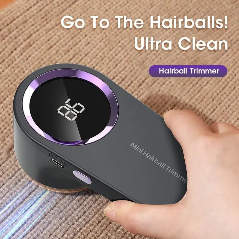 LED Digital Lint Remover – USB Rechargeable Fabric Shaver