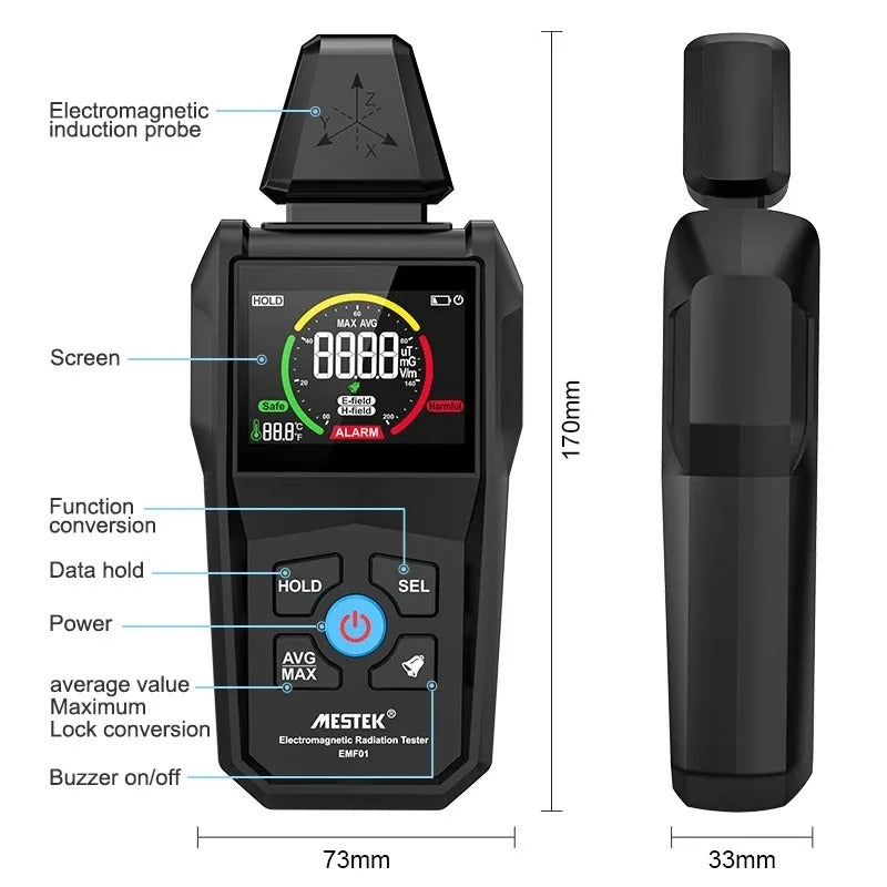 EMF01 Electromagnetic Radiation Detector