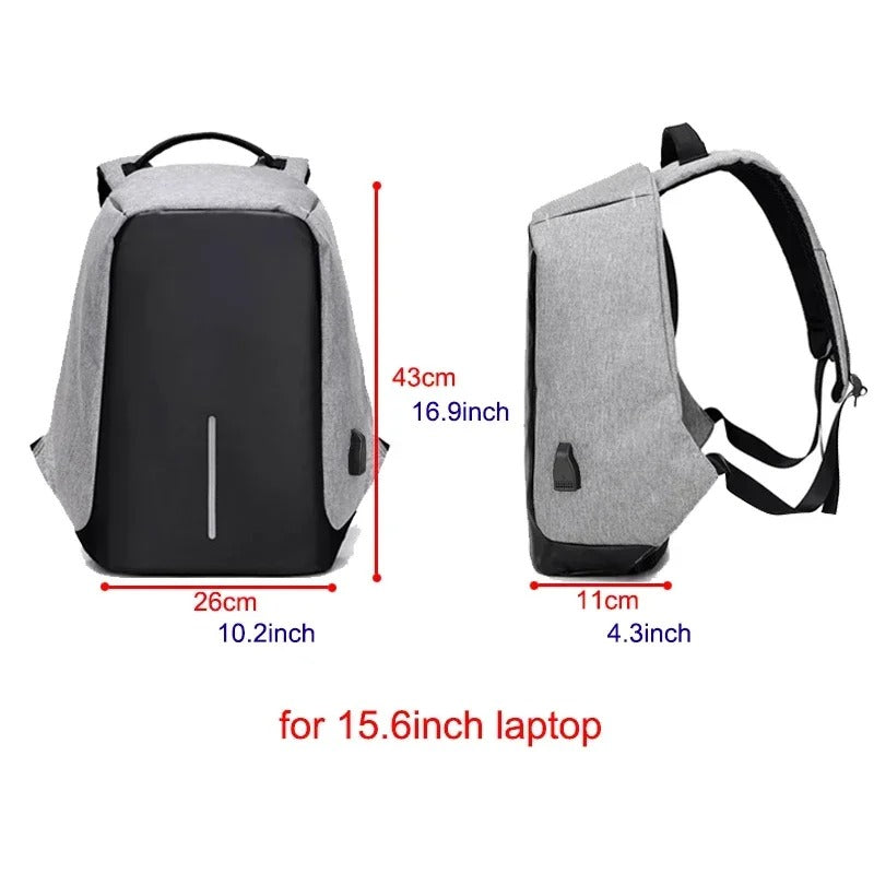 Anti-Theft Laptop Backpack