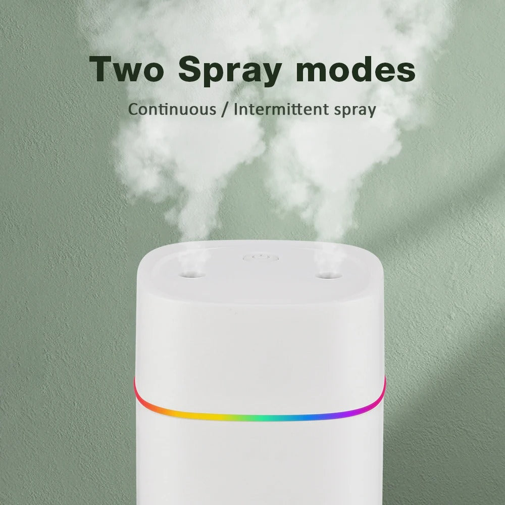 600ml USB Cool Mist Aroma Humidifier