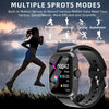 Waterproof Smart Watch – Touchscreen Fitness Tracker