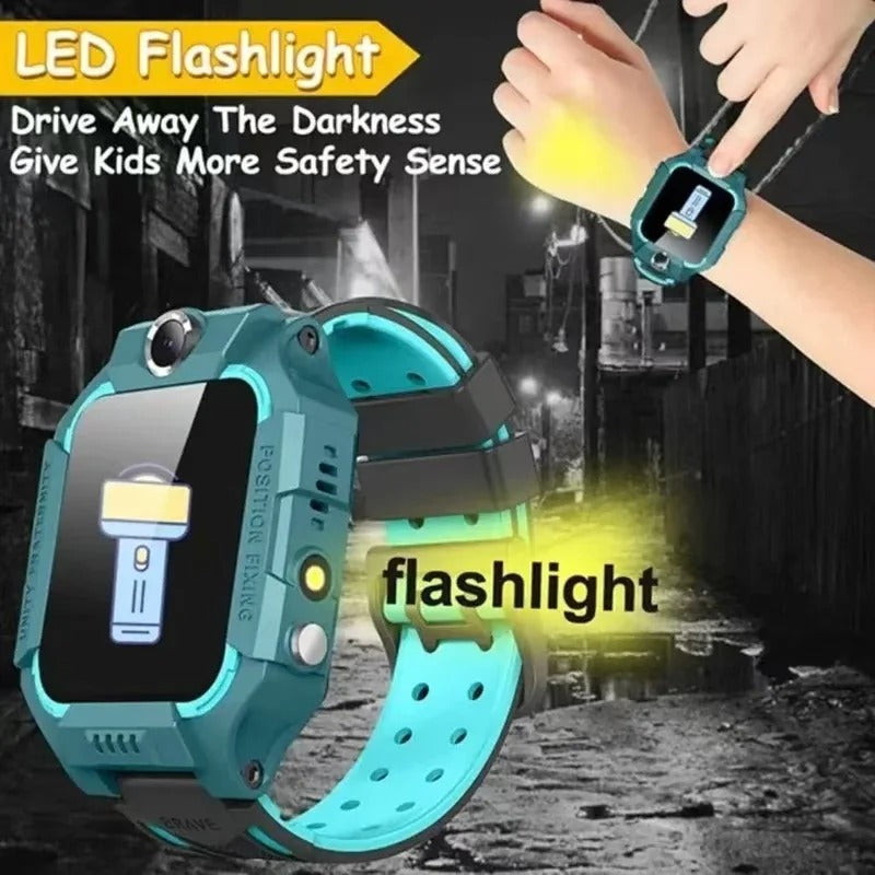 4G Smart Watch for Kids - SOS GPS Location, SIM Card Call, Camera, Waterproof