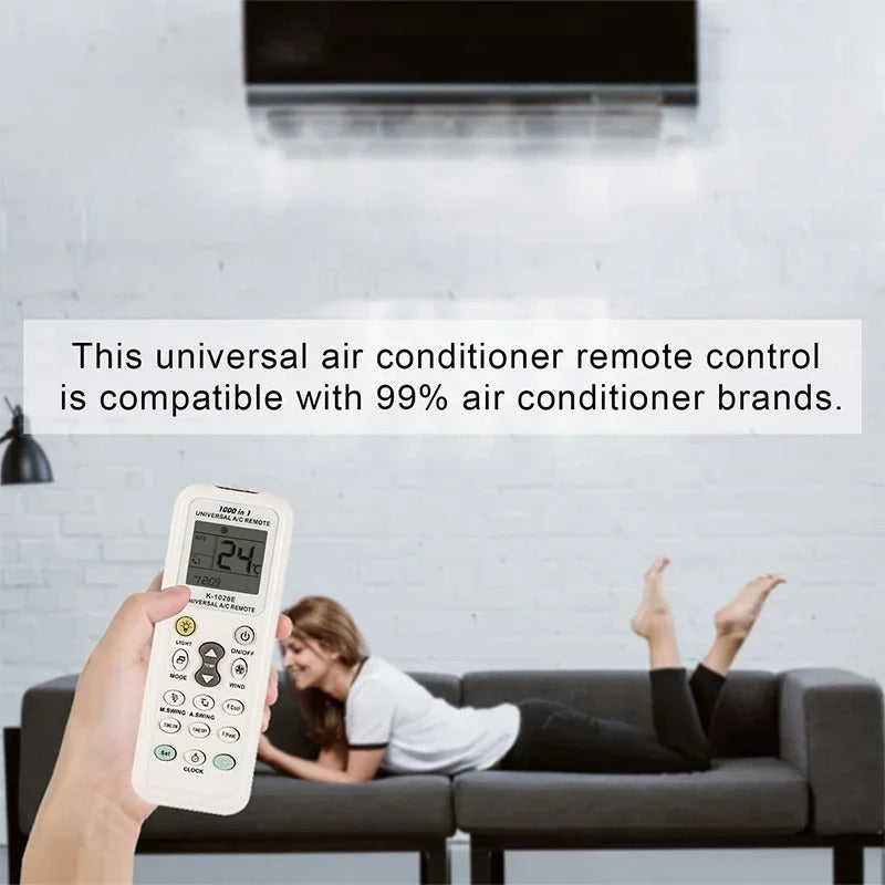 Universal Air Conditioning Remote with LCD Display