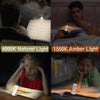 Mini LED Reading Clip Light – USB Rechargeable and Portable Night Light