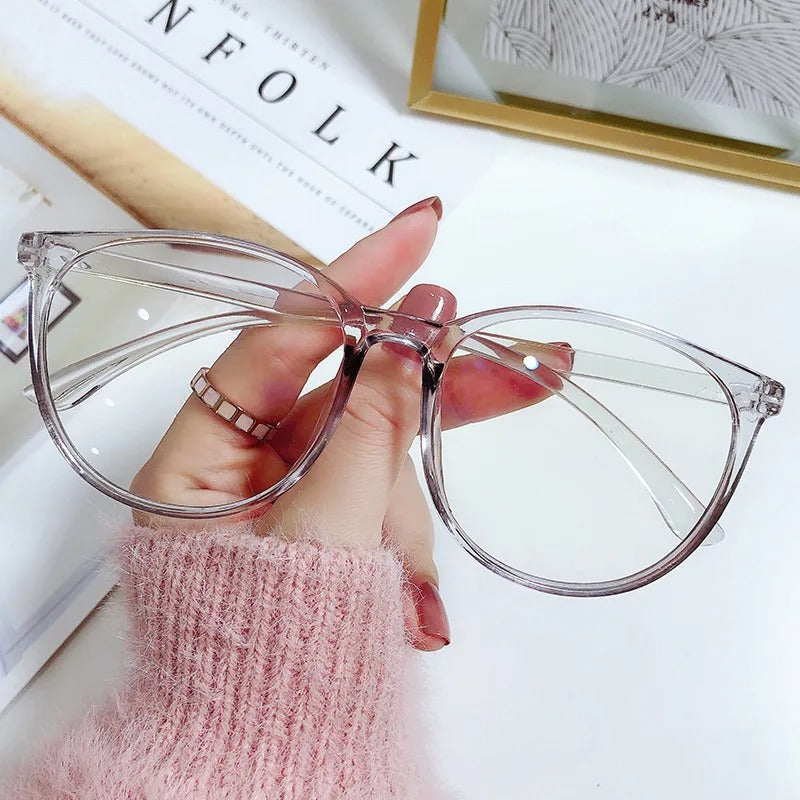 Transparent Anti-Blue Light Computer for Women