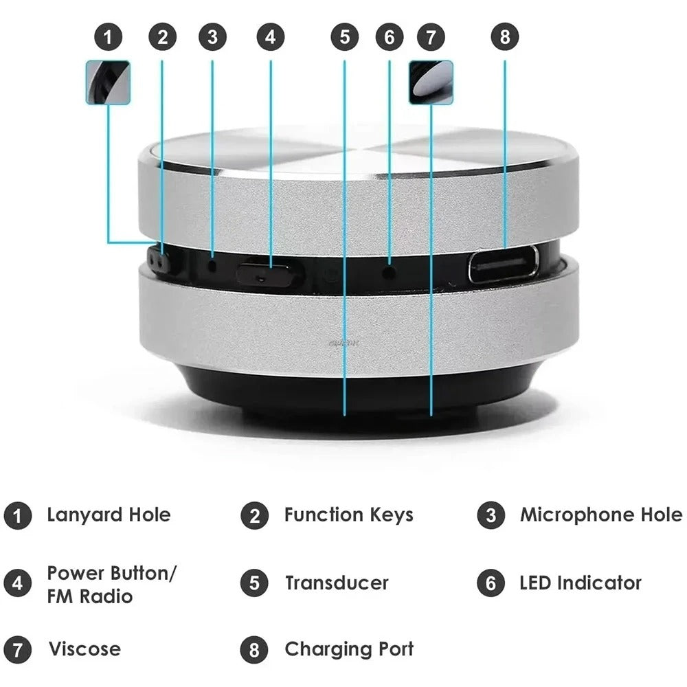2025 Bone Conduction Bluetooth Speaker