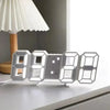 3D LED Alarm Clock with Date & Temperature Display